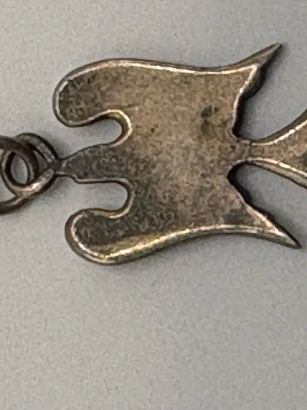 Vintage Teal and Brown Eagle Pendant Necklace - Women Jewelry